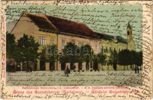 1902 Gyulafehérvár, Alba Iulia; Római katolikus irgalmas nővérek leányneveldéje. Kiadja Weisz Bernát / Catholic girls school (EK)