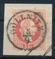 1867 5kr GÖLLNITZ szép bélyegzés