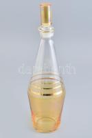 Retró likőrös palack, hibátlan, m: 35,5 cm