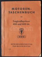 1943 Motorkerékpár szerkezeti leírás német nyelven és sok grafikával