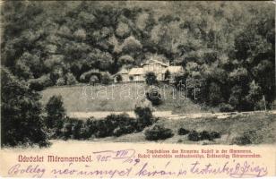 1905 Erdészvölgy, Kuzij (Lonka, Luh; Tisza-völgy, Máramaros); Rudolf trónörökös vadászkastélya / hunting castle (EK)