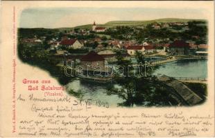 1899 (Vorläufer) Vízakna, Salzburg, Ocna Sibiului; G. A. Seraphin, Jos. Drotleff