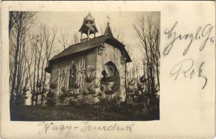 1902 Nagyszurduk, Nagy-Szurduk, Surducu Mare; kápolna / chapel. photo