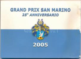 San Marino 2005. 1c-2E próbaveret (8xklf) "25 éves a san marinoi Formula-1-es nagydíj" sér...