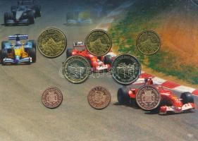 San Marino 2005. 1c-2E próbaveret (8xklf) "25 éves a san marinoi Formula-1-es nagydíj" sér...