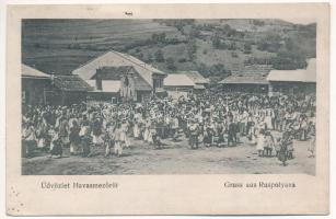 1917 Ruszpolyána, Havasmező, Havaskő, Poienile de sub Munte, Ruspoiana (Máramaros); (EK)