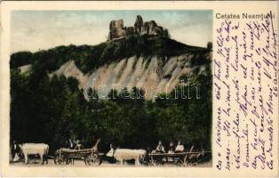 1918 Targu Neamt, Németvásár; Cetatea Neamtului / castle ruins