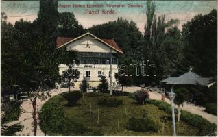 1914 Szlatinafüred, Slatina (Aknaszlatina, Máramaros); Pável sósfürdő, Magyar Turista Egyesület Máramarosi Osztálya vendéglő / spa restaurant