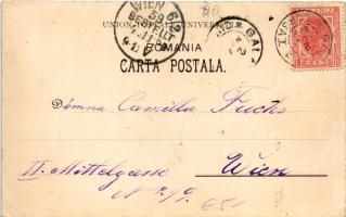 1899 (Vorläufer) Galati, Galatz; Vue du Port / port, steamship. H. Wichmann Editeur (EB)