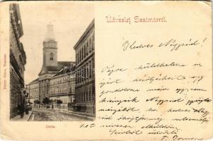 1900 Szatmárnémeti, Szatmár, Satu Mare; Zárda. Reizer János kiadása / nunnery (Rb)