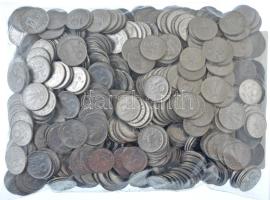 ~700g vegyes Al fillér érmetétel T:2,2- ~700g mixed Al Fillér coin lot C:XF,VF