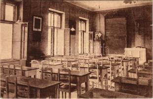 Temesvár, Timisoara; Józsefváros, Iskolanővérek Intézete, Tanítóképző IV. osztály, belső / boarding school, interior