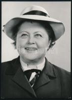 Fónay Márta (1914-1994) színésznő, sajtófotó, 18×13 cm