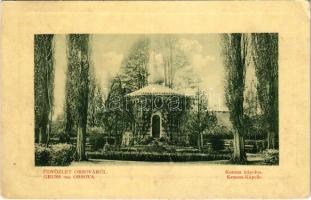 1912 Orsova, Korona kápolna. W.L. Bp. 176. / Kronen-Kapelle / chapel (EK)