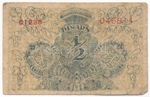 Jugoszlávia 1919. 1/2D T:3- Yugoslavia 1919. 1/2 Dinara C:VG Krause 11