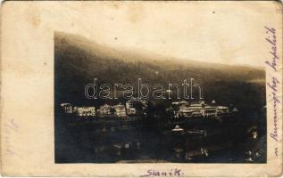 1918 Slanic Moldova, Szlanikfürdő; photo (Rb)