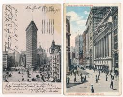 8 db RÉGI amerikai képeslap vegyes minőségben / 8 pre-1945 American (USA) postcards in mixed quality