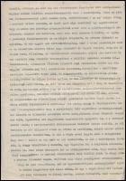 1951 Bp., "Rákosi Mátyás elvtárs titkárságának" címzett levél, szabotázs vádjával való fel...