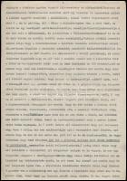 1951 Bp., "Rákosi Mátyás elvtárs titkárságának" címzett levél, szabotázs vádjával való fel...