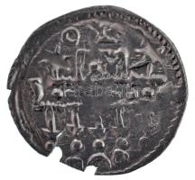 1172-1196. Denár Ag III. Béla (0,22g) T:2 kitörés Hungary 1172-1196. Denar Ag Bela III (0,22g) C:XF cracked Huszár: 69., Unger I.: 101.