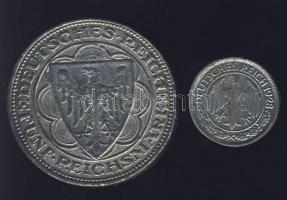 Német Birodalom/Weimari Köztársaság 1927. 5RM "Bremerhaven" korabeli hamisítványa + 1928E ...