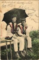 1909 Lengyel népviselet / Polish folklore (fl)
