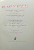1957 Balzac: Pajzán históriák, Helikon Budapaest, börkötésű díszkiadás tréfás rajzokkal