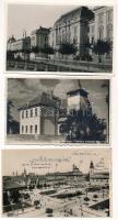 20 db RÉGI erdélyi város képeslap vegyes minőségben / 20 pre-1945 Transylvanian town-view postcards in mixed quaity