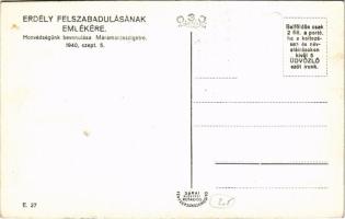 1940 Máramarossziget, Sighetu Marmatei; bevonulás, katonák teherautókon / entry of the Hungarian tro...