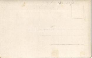 Herkulesfürdő, Baile Herculane; Hercules tér és szobor, Teréz Udvar / square, statue, villa. photo