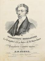 cca 1840-1860 Kottagyűjtemény, benne: 

Henry Bertini - Fréderic Kalkbrenner: Le Serment, ou Les F...