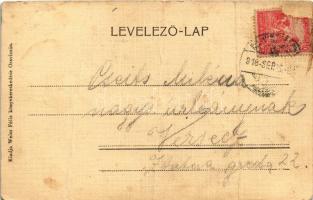 1918 Oravicabánya, Oravica, Oravicza, Oravita; A szab. osztrák-magyar államvasút társaság igazgatósá...