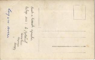 1912 Lugos, Lugoj; árvíz a Temes folyón / Splaiul Corneliu Coposu 4 / Timis river flood. photo (EB)