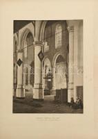 1907 21 db németalföldi művész munkáját ábrázoló heligravűr, lapméret: 33x44 cm