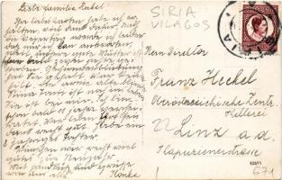 1931 Világos, Siria; utca, templom, várrom / street view, church, castle ruins. photo (EK)