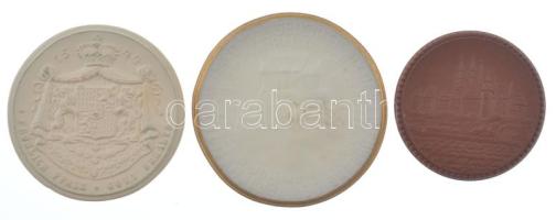 Németország 1925. "1925-ben a reformáció bevezetésére emlékezünk" porcelán emlékérem (46mm...