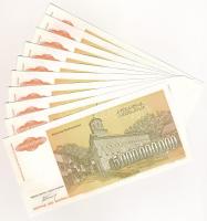 Jugoszlávia 1993. 5.000.000.000D (10x) sorszámkövetők "AA 6078331 - AA 6078340" T:I- 
Yug...