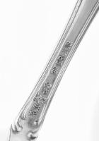 Ezüst(Ag) mokkás kanál, 6 db, jelzett, h: 9,8 cm, nettó: 51,7 g