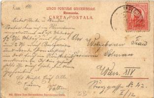 1914 Predeál, Predeal; Vedere generala / látkép, villa. Edit. Joan Stavarachiescu 482. / general vie...