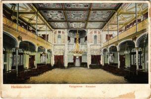 Herkulesfürdő, Herkulesbad, Baile Herculane; Gyógyterem / Kursalon / spa, bath, interior (non PC) (felületi sérülés / surface damage)