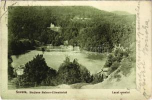 1926 Szováta-fürdő, Baile Sovata; Medve-tó / Lacul Ursu / Bärenteich / lake, spa (fl)