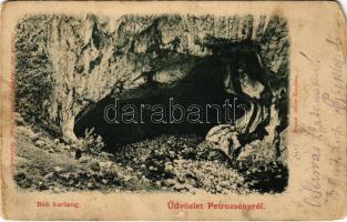 1903 Petrozsény, Petrosani; Boli barlang. Honisch felvétele / cave (EM)