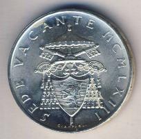 Vatikán 1963. 500L Ag "Sede vacante" T:1/2+