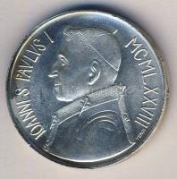 Vatikán 1978. 1000L Ag I.János Pál pápa T:1/2+