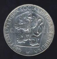 Csehszlovákia 1965. 25K Ag "Felszabadulás 20. évfordulója" T:2