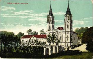 1917 Máriaradna, Mária-Radna, Radna (Lippa, Lipova); templom / church