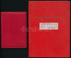 1971, 1989 MSZMP tagsági és tanulmányi könyv