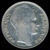 Franciaország 1933. 10Fr Ag T:2/3