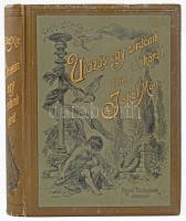 Jókai Mór: Utazás egy sírdomb körül. Bp., 1889, Révai, 199 p. Első kiadás. Oldalszámozáson belül egészoldalas fametszetekkel, fénynyomatokkal illusztrálva. Kiadói dekoratív, aranyozott egészvászon-kötés, kissé kopott borítóval, a gerincen kis sérüléssel, helyenként foltos lapokkal, a címlapon tulajdonosi névbejegyzéssel.