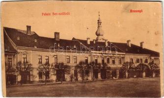 1920 Rozsnyó, Roznava; Fekete Sas szálloda. Búfy János kiadása 76. / hotel (vágott / cut)